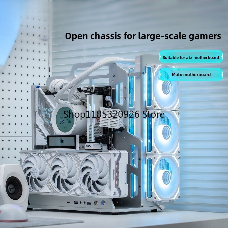 Aluminum Open Frame Test Bench Water Cooling - Açık Hava Çerçeveli Kasa, Saplı Alüminyum