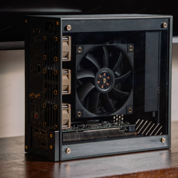 Sff Mini Itx Cnc Aluminum Chassis - LP P6 ITX Kasa Alüminyum CNC
