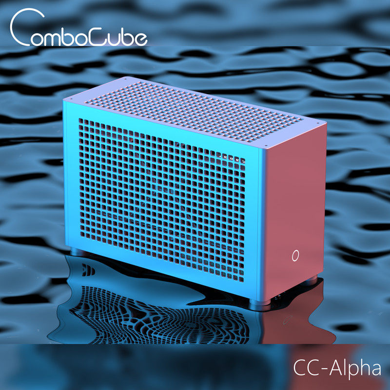 Mini ITX PC Kasası 8.5L CNC Al - Sff Mini Itx Cnc Aluminum Chassis incelemesi ve fiyatı